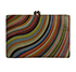 Striped wallet, back view